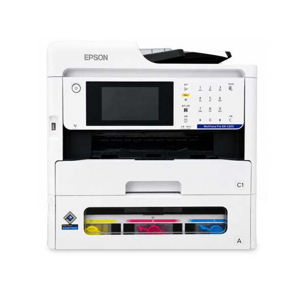 엡손 WorkForce Pro EM-C800 잉크젯 A4 컬러복합기 25ppm